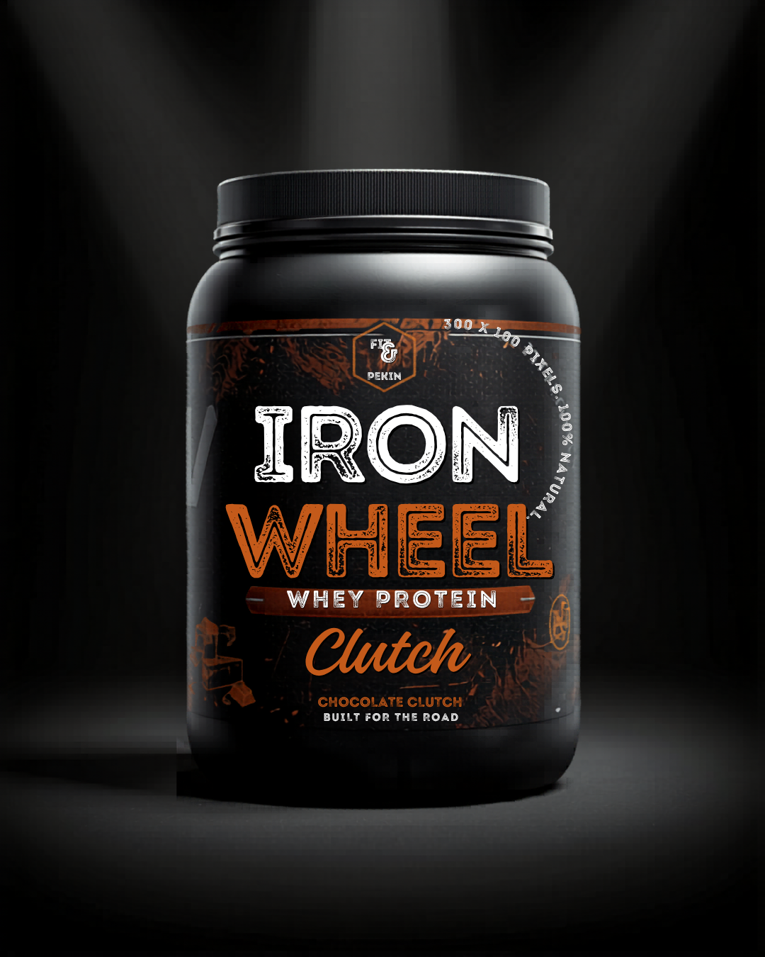 Iron Wheel™ Whey Protein — Chocolate Clutch & Vanilla Mile